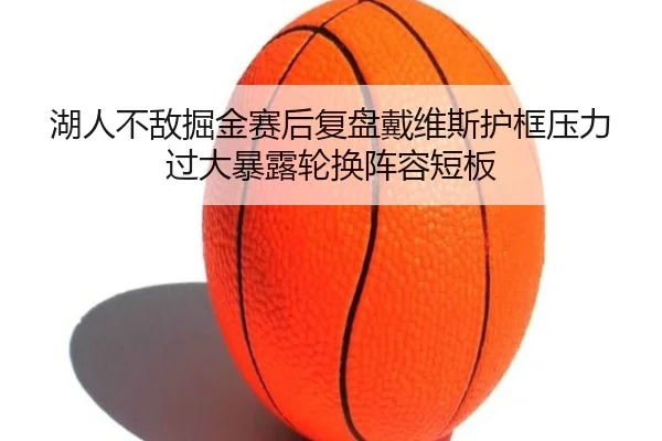 湖人不敌掘金赛后复盘戴维斯护框压力过大暴露轮换阵容短板